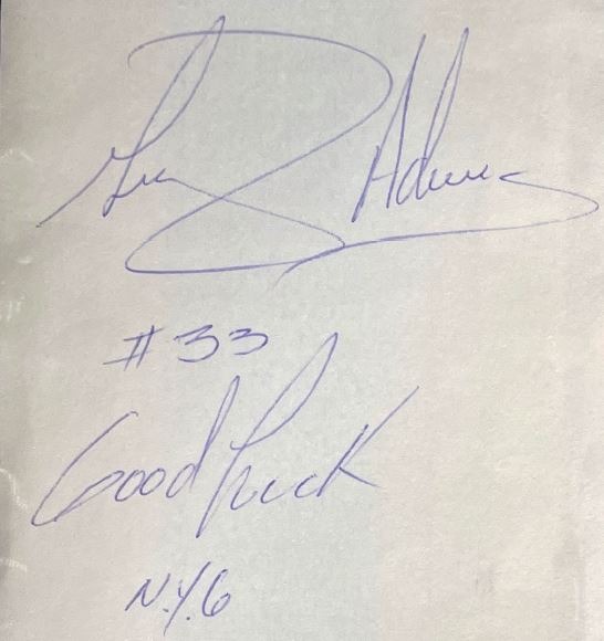 George Adams - New York Giants