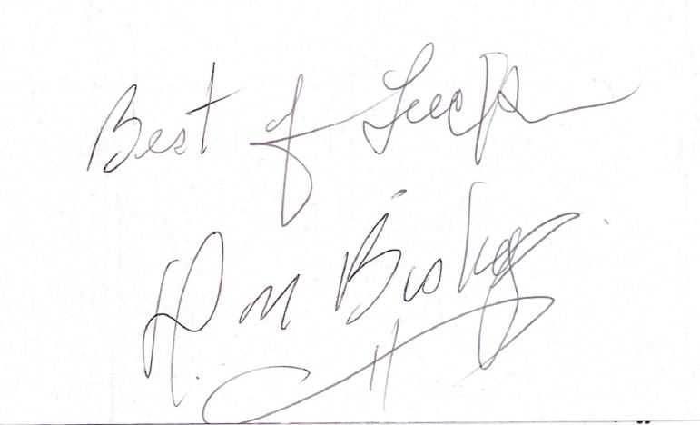 Don Bishop - Pittsburgh Steelers