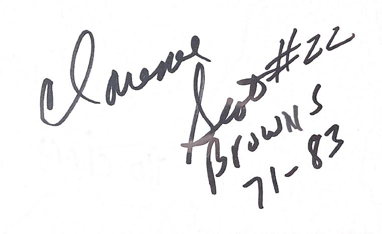 Clarence Scott - Cleveland Browns
