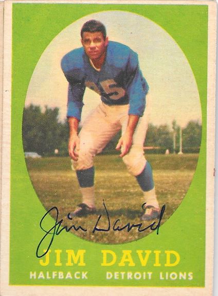 Jim David - Detroit Lions