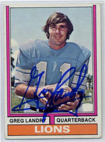 Greg Landry - Detroit Lions