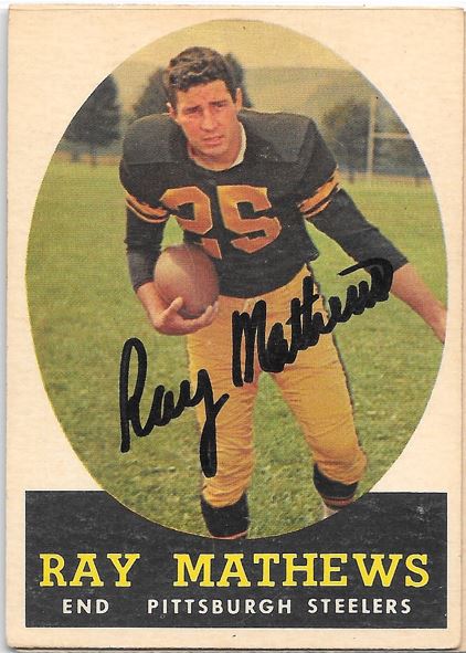 Ray Mathews - Pittsburgh Steelers