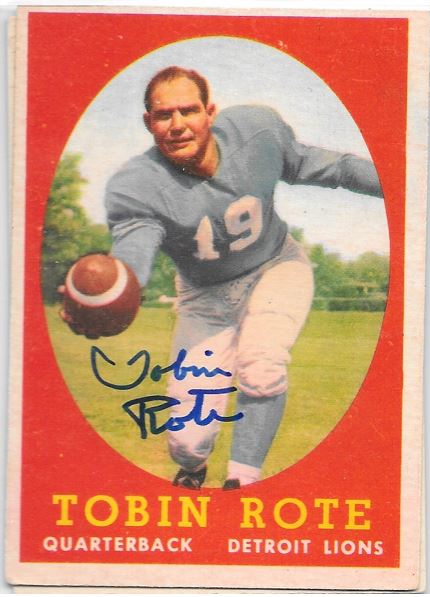 Tobin Rote - Detroit Lions