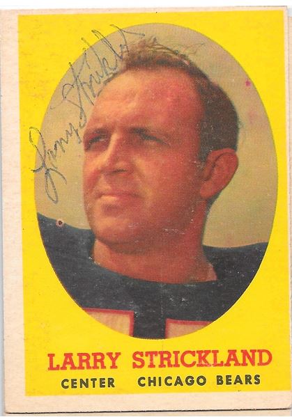 Larry Strickland - Chicago Bears