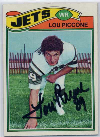 Lou Piccone - New York Jets