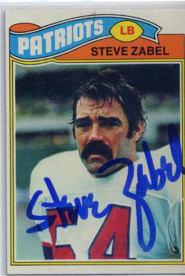Steve Zabel - New England Patriots