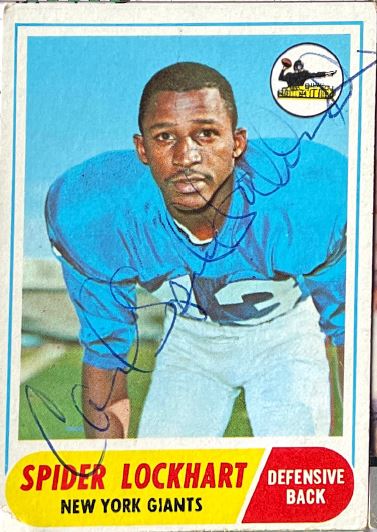 Spider Lockhart - New York Giants