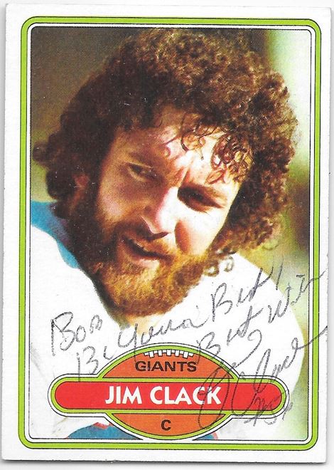 Jim Clack - New York Giants