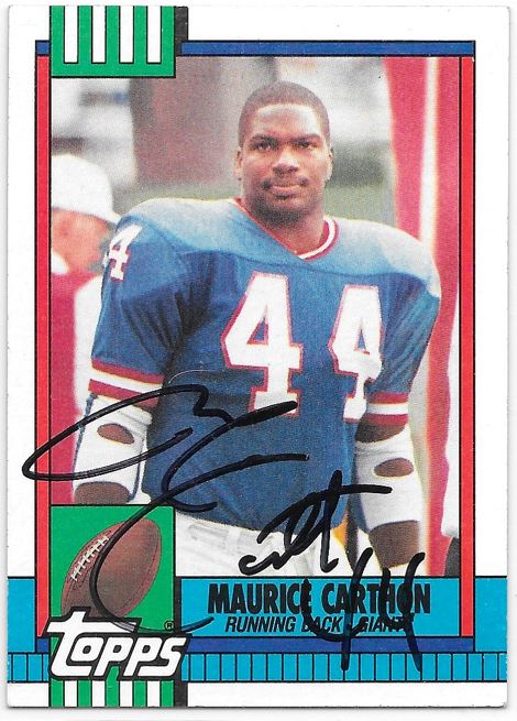 Maurice Carthon - New York Giants