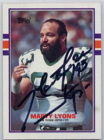 Marty Lyons - New York Jets