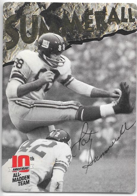Pat Summerall - New York Giants