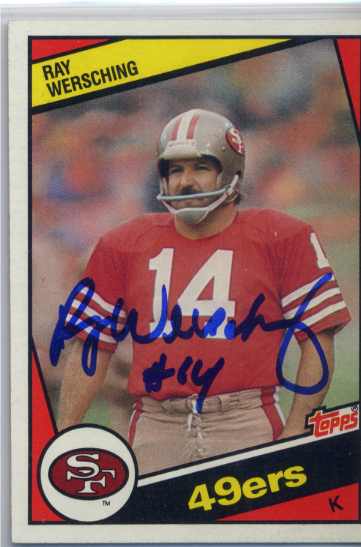 Ray Wersching - San Francisco 49ers