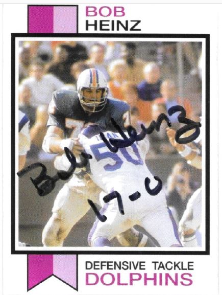 Bob Heinz - Miami Dolphins