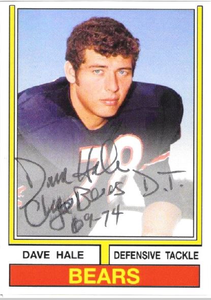 Dave Hale - Chicago Bears