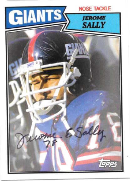 Jerome Sally - New York Giants