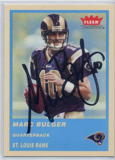 Marc Bulger - St Louis Rams