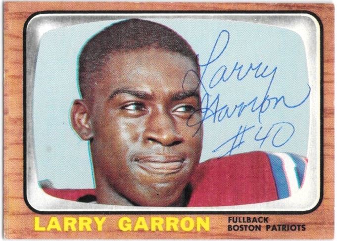 Larry Garron - Boston Patriots