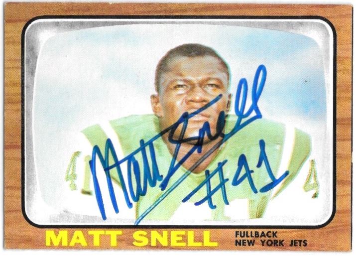 Matt Snell - New York Jets