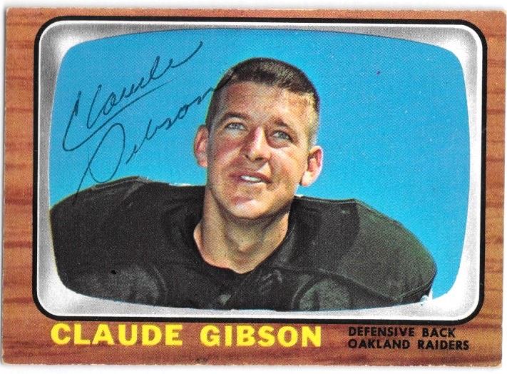 Claude Gibson - Oakland Raiders