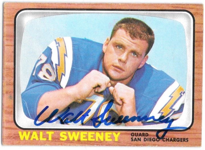 Walt Sweeney - San Diego Chargers