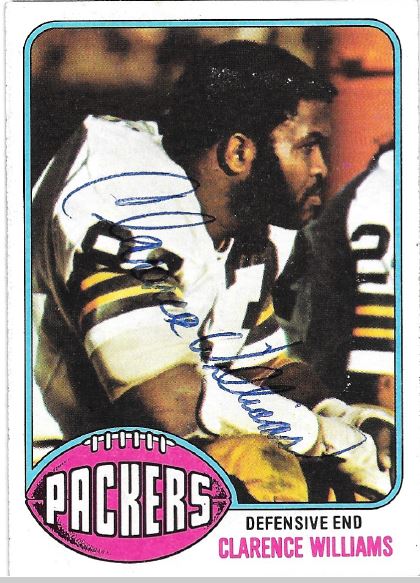 Clarence WIlliams - Green Bay Packers