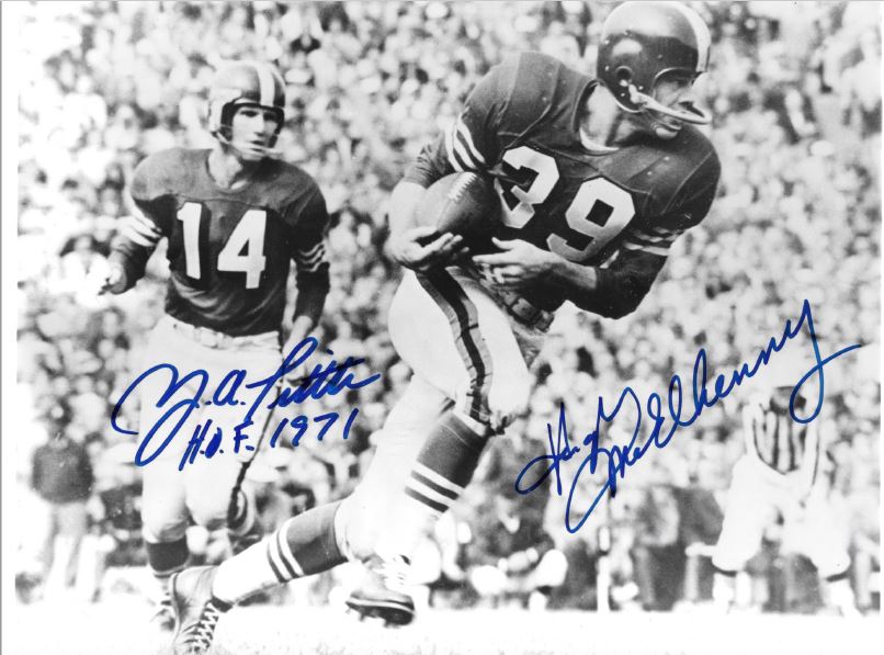 Y.A. Tittle / Hugh McElhenney