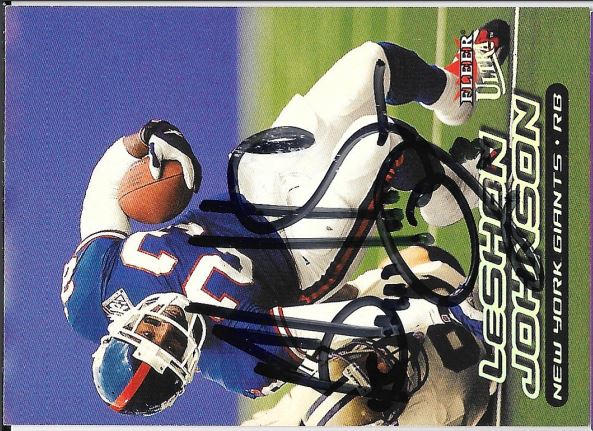 LeShon Johnson - New York Giants