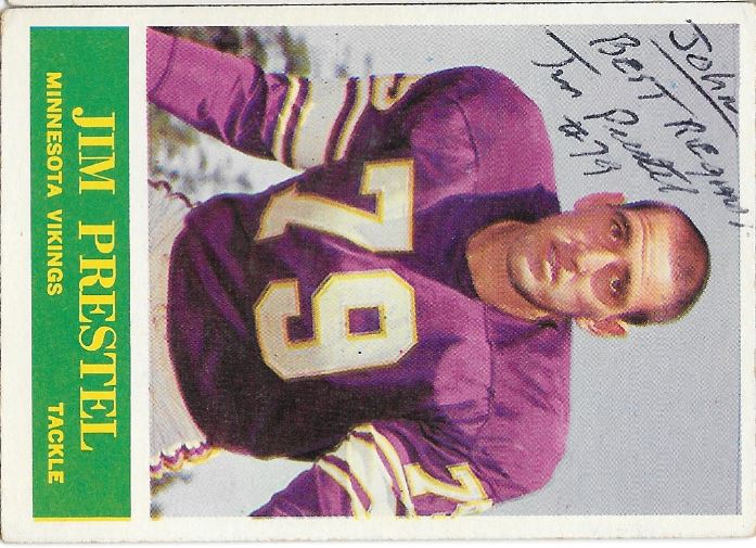 Jim Prestel - Minnesota Vikings