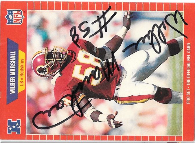 Wilber Marshall - Washington Redskins