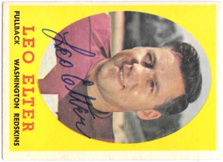 Leo Elter - Washington Redskins