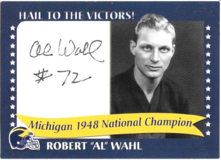 Al Wahl - Michigan Wolverines