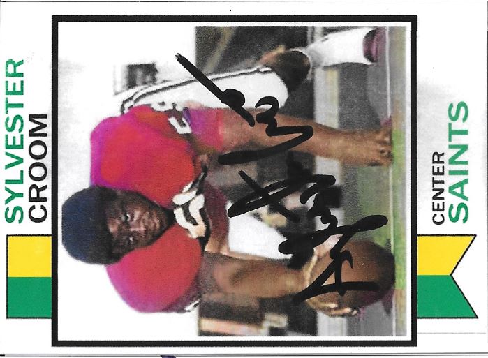 Sylvester Croom - New Orleans Saints