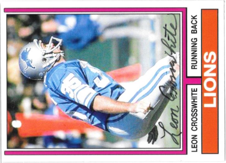 Leon Crosswhite - Detroit Lions