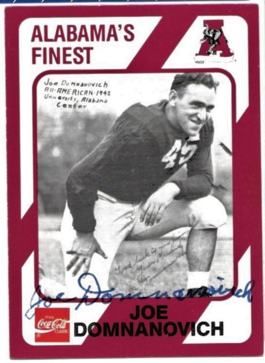 Joe Domnanovich - Alabama Crimson Tide