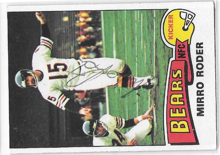 Mirro Roder - Chicago Bears