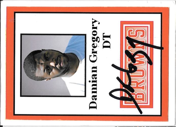 Damain Gregory - Cleveland Browns
