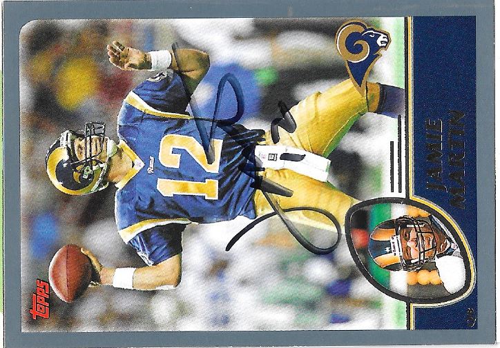 Jamie Martin - St Louis Rams