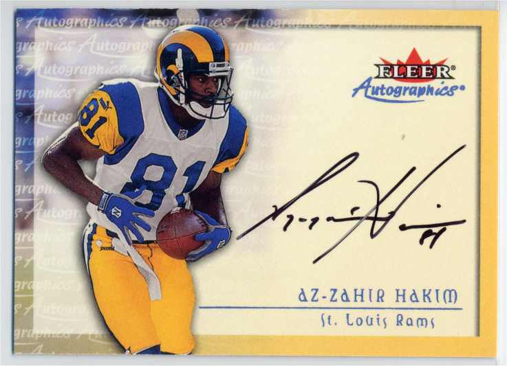 Az~Zahir Hakim - St Louis Rams