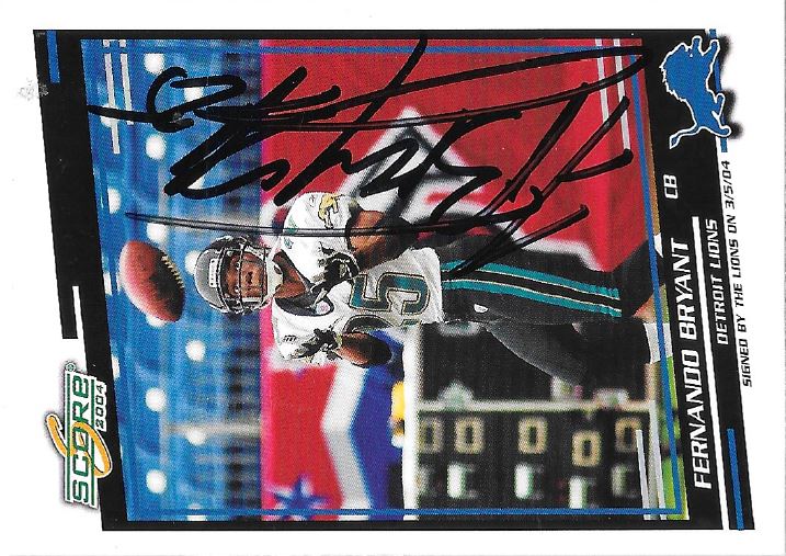Fernando Bryant - Detroit Lions