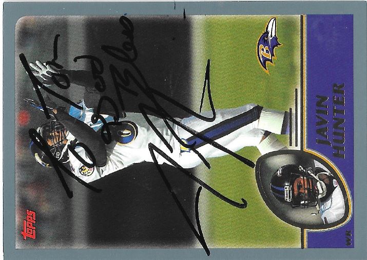 Javin Hunter - Baltimore Ravens
