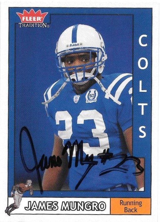 James Mungro - Indianapolis Colts