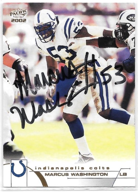 Marcus Washington - Indianapolis Colts