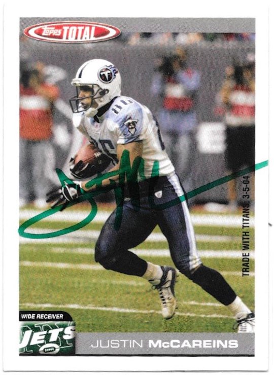 Justin McCareins - New York Jets
