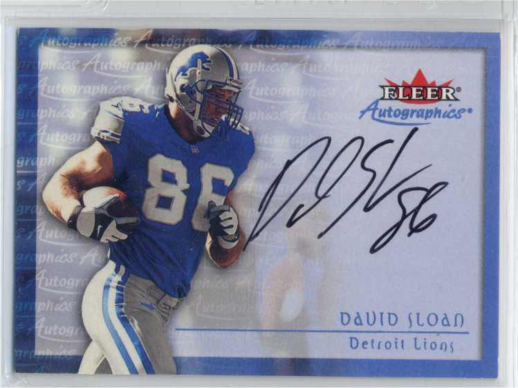 David Sloan - Detroit Lions
