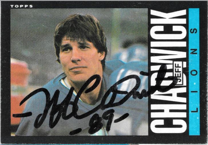 Jeff Chadwick - Detroit Lions