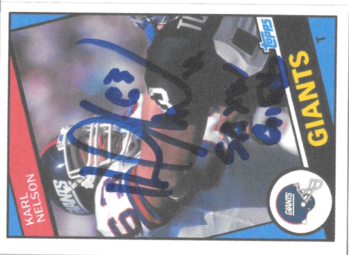 Karl Nelson - New York Giants