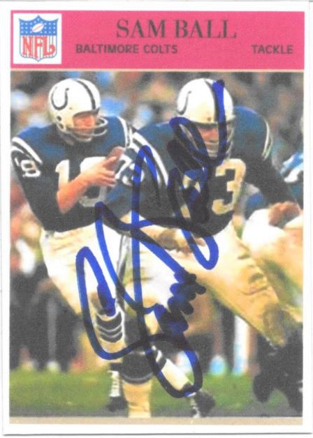 Sam Ball - Baltimore Colts