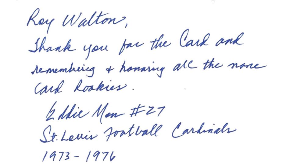 Eddie Moss - St Louis Cardinals