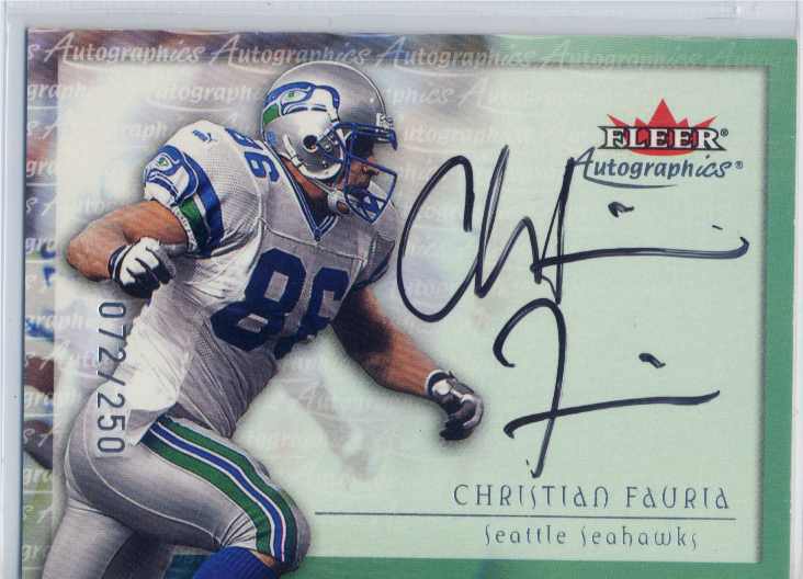 Christian Fauria - Seattle Seahawks