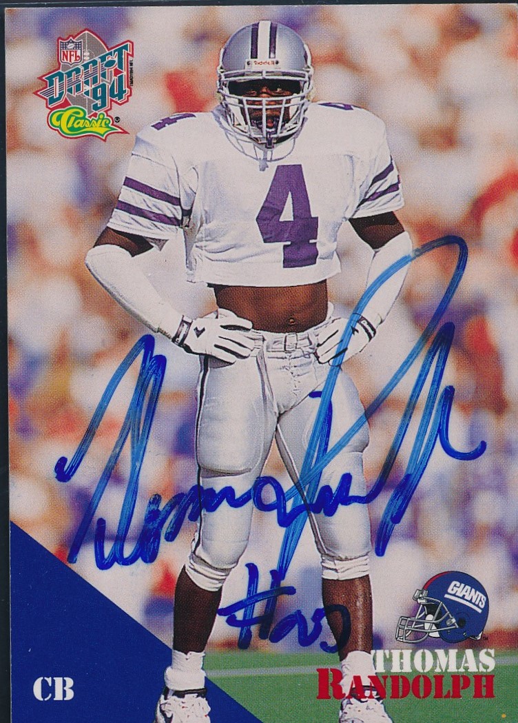 Thomas Randolph - New York Giants